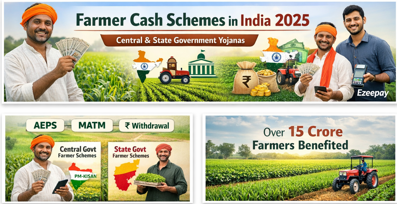 Farmer Cash Schemes in India 2025